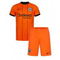 Camisa de time de futebol Eintracht Frankfurt Replicas 3º Equipamento Infantil 2024-25 Manga Curta (+ Calças curtas)